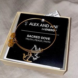ALEX AND ANI Sacred Dove Bracelet
